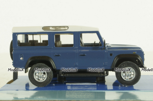 Land Rover Defender 110, blue, Cararama 1:43