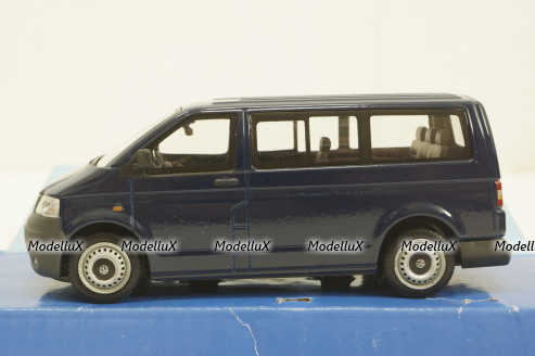 Volkswagen T5 Caravella  blue, Cararama 1:43