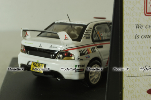 Mitsubishi Lancer Evolution IX #1 Champion African Rally 2008, H.Miyoshi/H.Ichino, 43404, Vitesse 1:43