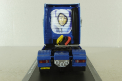 Mercedes Actros MP1 1998, blue, Truck Tuning Collection #10, Hachette 1:43