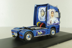 Mercedes Actros MP1 1998, blue, Truck Tuning Collection #10, Hachette 1:43