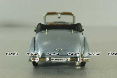 Mercedes 170S Cabriolet (open) 1950, light blue, 43709, Signature Model 1:43 Без бокса!