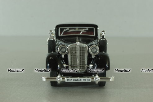 Maybach SW38 Cabriolet Spohn (Closed) 1937, black, 43703, Signature Model 1:43 Без бокса!