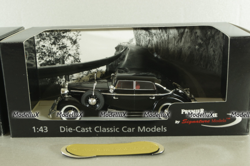 Maybach SW38 Cabriolet Spohn (Closed) 1937, black, 43703, Signature Model 1:43 Без бокса!