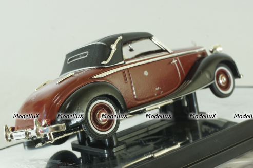 Mercedes 170S Cabriolet (closed) 1950, red/black, 43708, Signature Model 1:43