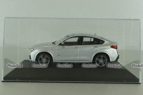 BMW X4 (F26) 2015, silver, Herpa 1:43