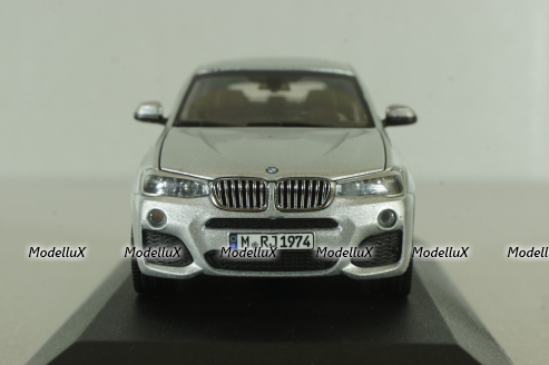 BMW X4 (F26) 2015, silver, Herpa 1:43