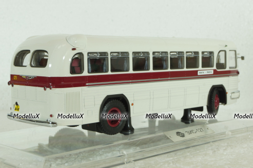 Зис-127, маршрут Рига - Ленинград, 112706,  DiP Models  1:43