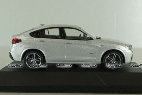 BMW X4 (F26) 2015, silver, Herpa 1:43
