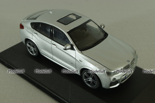 BMW X4 (F26) 2015, silver, Herpa 1:43