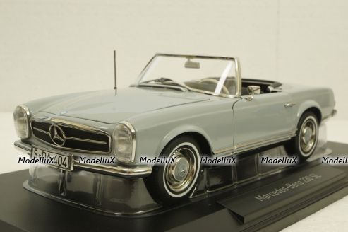 Mercedes 230 SL (W113) 1963  grey, 183990, Norev 1:18