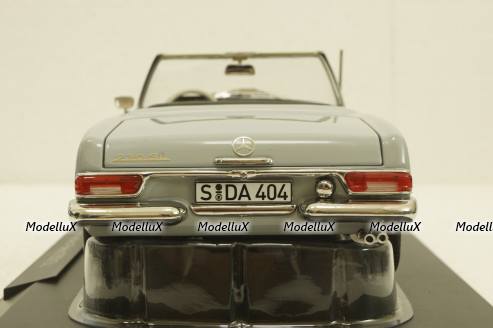 Mercedes 230 SL (W113) 1963  grey, 183990, Norev 1:18