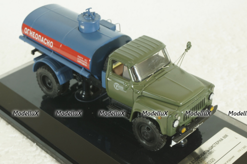 Газ-53А АЦ-4,2 цистерна бензовоз 1980 г., 105320, DiP Models 1:43