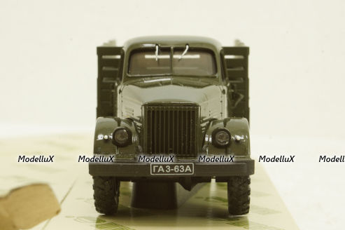 Газ-63А борт, хаки, Н262, Наш Автопром 1:43