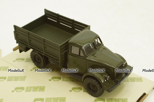Газ-63А борт, хаки, Н262, Наш Автопром 1:43