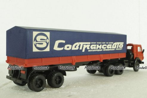 Камаз-5410 с полуприцепом Совтрансавто, Элекон 1:43