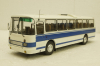 ЛАЗ-699Р (1981), бело/голубой, DEMPRICE 1:43 