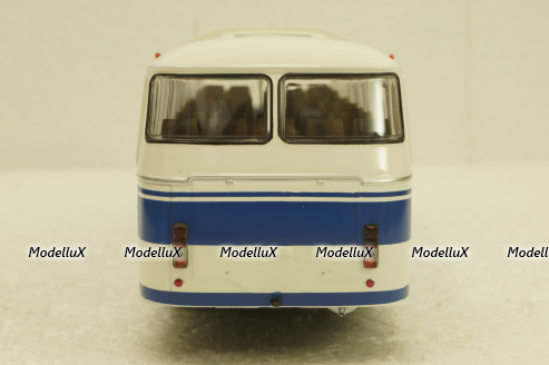 ЛАЗ-699Р (1981), бело/голубой, DEMPRICE 1:43 