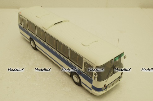 ЛАЗ-699Р (1981), бело/голубой, DEMPRICE 1:43 