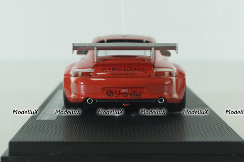 Porsche 911 GT3 RSR #80 Le Mans 2005, Silver/Red, 778, Ebbro 1:43
