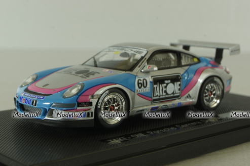 Porsche 911 #60 Take One Carrera Cup Japan 2006, 881, Ebbro 1:43