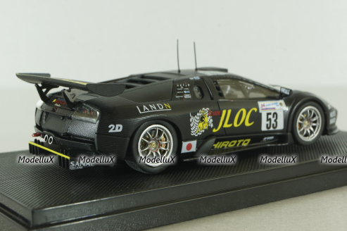 Lamborghini Murcielago JLOC  #53 Le Mans 2006, Black, 784, Ebbro 1:43