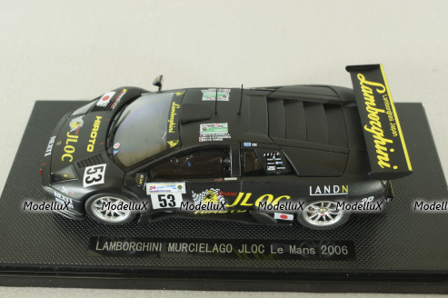 Lamborghini Murcielago JLOC  #53 Le Mans 2006, Black, 784, Ebbro 1:43