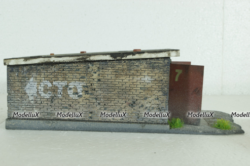 Диорама Гараж , Modellux 1:43