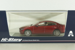 Mazda 3 Sedan 2019 Red, HS259RE, Hi-Story 1:43