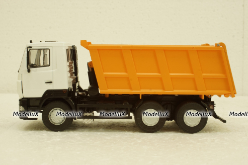 Маз-6501 самоскид білий/помаранчевий, АвтоИстория 1:43