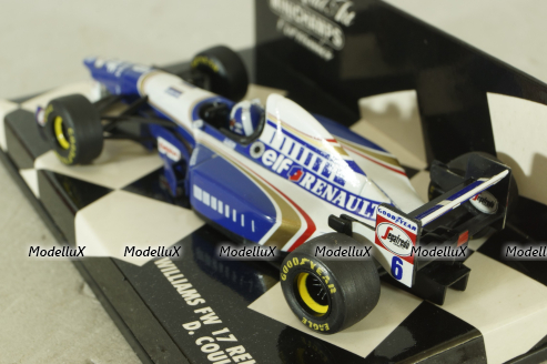 Williams Renault FW 17, D.Coulthard, 430950006, Minichamps 1:43