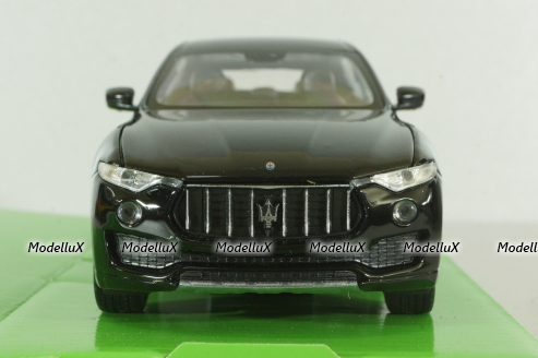 Maserati Levante 2016, black, WEL24078W-Black, Welly 1:24