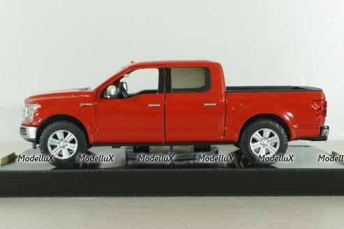 Ford F-150 Lariat Crew Cab red, MOM79363RED, MotorMax 1:24