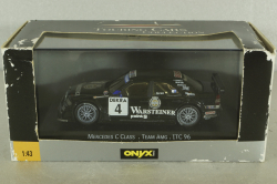 Mercedes С180 'Warsteiner' #4 ITC 1996, Alexander Grau, black, XT025, Onyx 1:43 