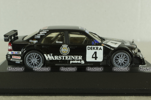 Mercedes С180 'Warsteiner' #4 ITC 1996, Alexander Grau, black, XT025, Onyx 1:43 