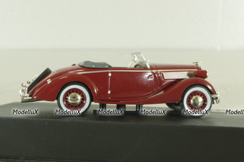 Opel Super 6 1937, red, OPC050, Opel Collection #50 1:43