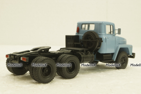 Краз-252 тягач 1980 голубой, Н779, Наш Автопром 1:43