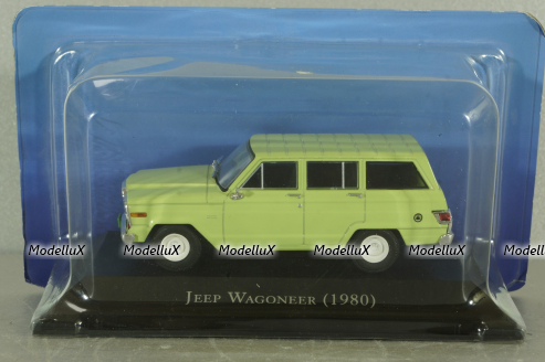 Jeep Wagoneer, green, 1980, Altaya 1:43