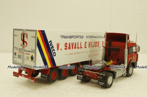 Iveco Turbo 190.38 Special (1983) Transportes Savall, Camiones y Autobuses, Salvat 1:43