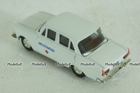 Москвич-412, медпомощь, Июль 2011г., Агат 1:43