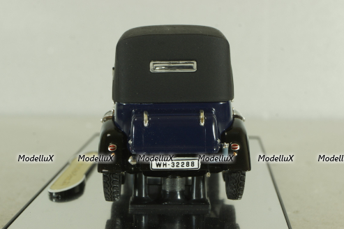 Mercedes G4 (W31) 6x6 1938 blue, PM43710, Signature Models 1:43