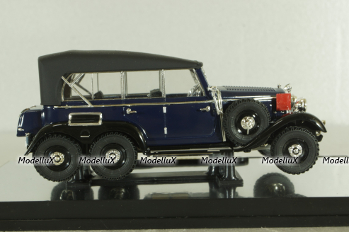 Mercedes G4 (W31) 6x6 1938 blue, PM43710, Signature Models 1:43