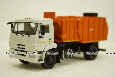 МКМ-4503 Камаз-43253 Мусоровоз с манипулятором, 101975, АвтоИстория 1:43