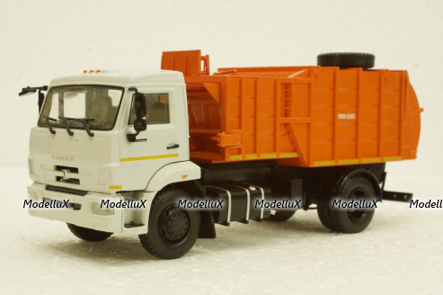 МКМ-4503 Камаз-43253 Мусоровоз с манипулятором, 101975, АвтоИстория 1:43