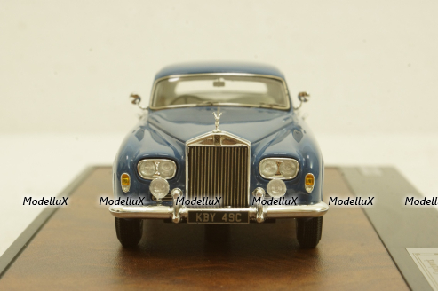 Rolls Royce Mulliner SCIII Flying Spur 1965 blue, MX11705-083, Matrix 1:43