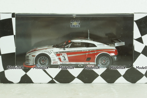 Nissan GT-R No.3, GT1 Swiss Racing Team 2010, 44355, Ebbro 1:43