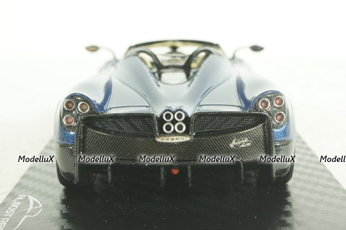 Pagani Huayra Roadster 2017, blue, ALM450303, Almost Real 1:43