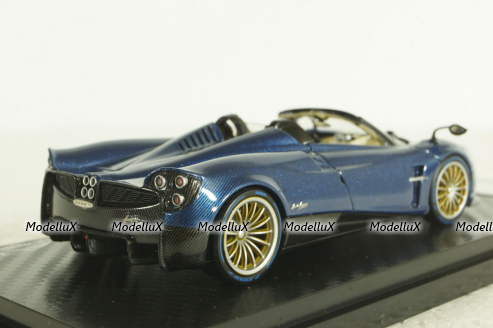 Pagani Huayra Roadster 2017, blue, ALM450303, Almost Real 1:43
