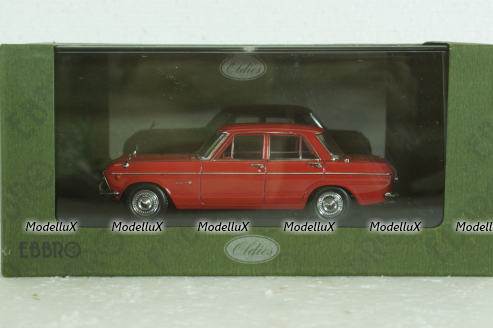 Nissan Prince Skyline 2000GTB 1965 red, 44237, Ebbro 1:43