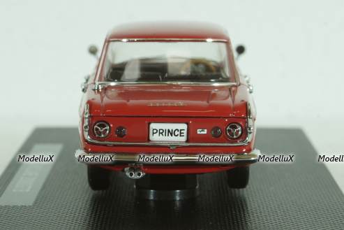 Nissan Prince Skyline 2000GTB 1965 red, 44237, Ebbro 1:43